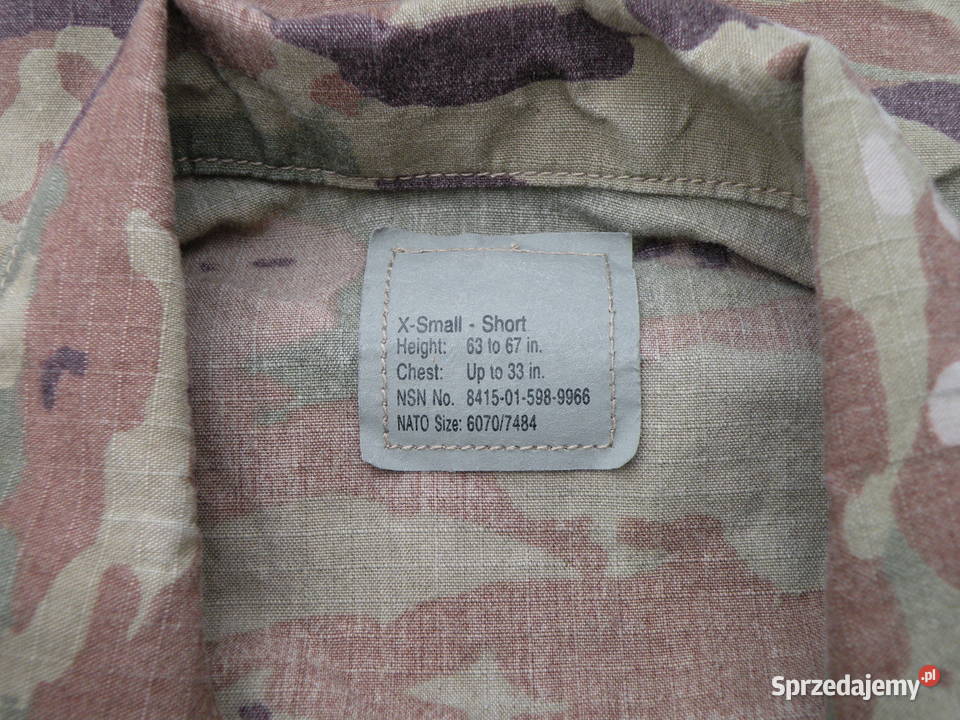 Bluza FRACU multicam ocp x small short Kolekcje Wrocław sprzedam