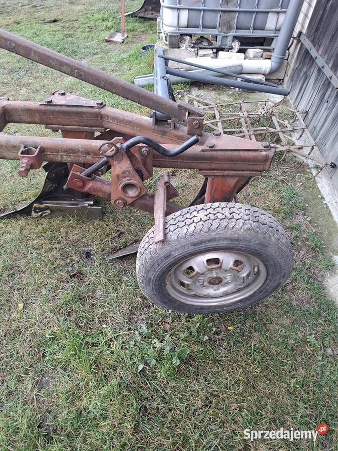 Pług dwuskibowy Wieluń