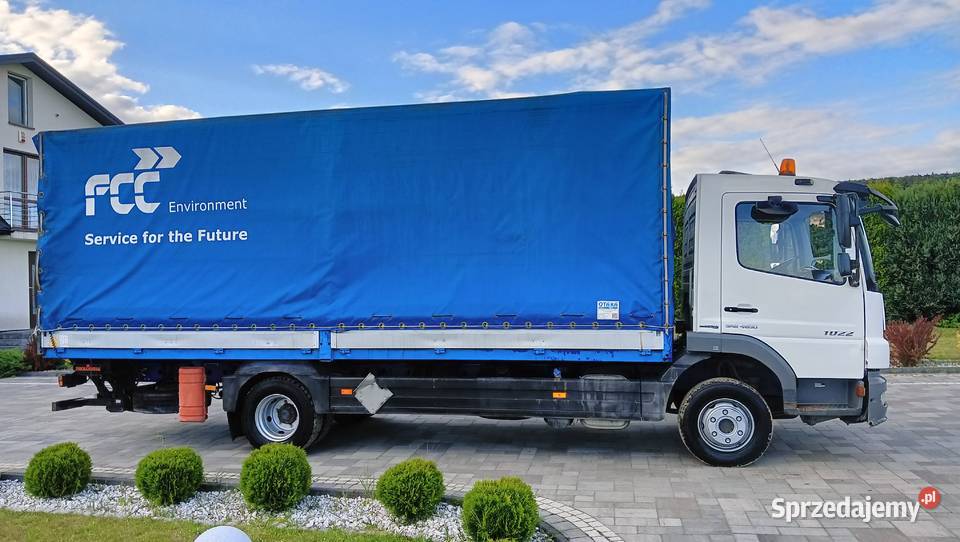 Mercedes atego 1022winda klima sprowadzony Plandeki