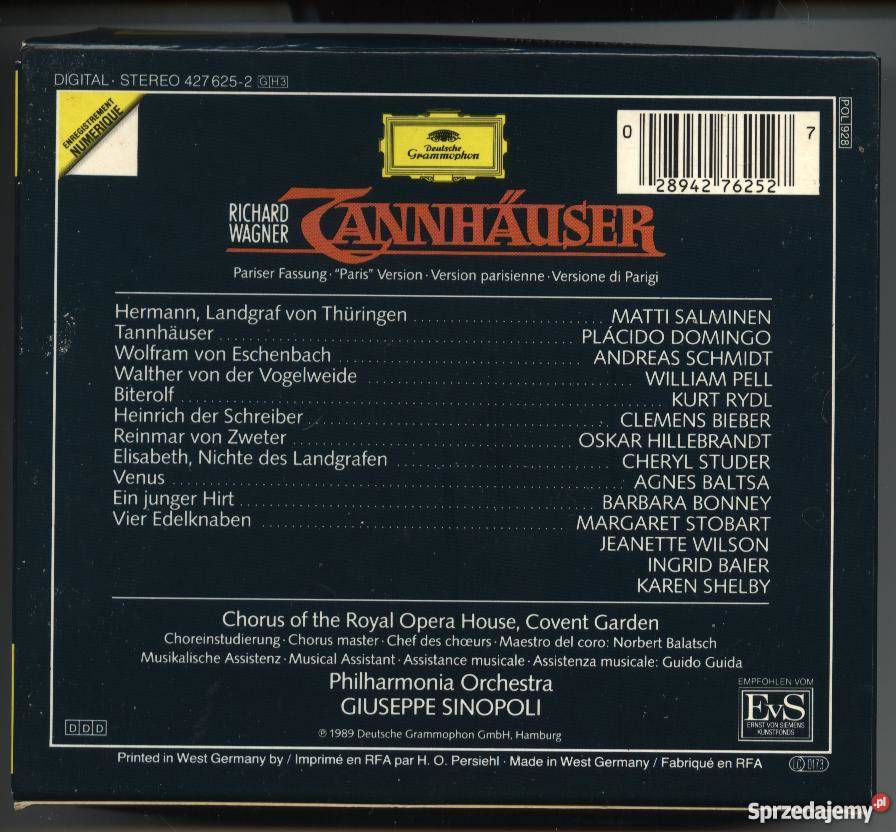 Kannhauser CD Płyty i kasety Łódź