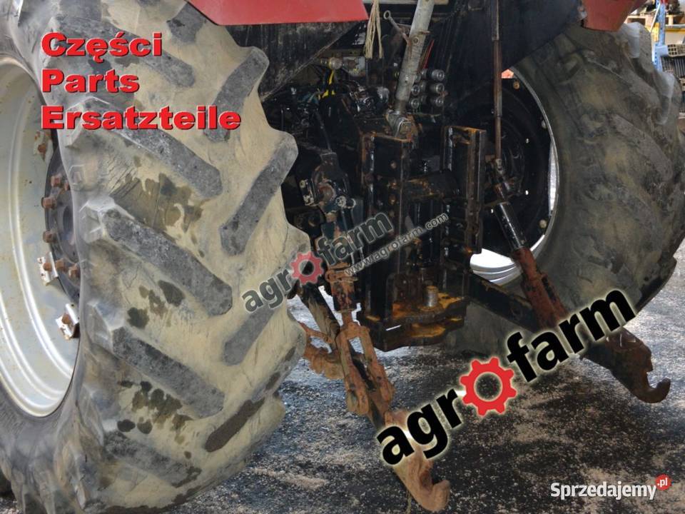 Case 5130 części skrzynia biegów silnik oś wał Pozostałe