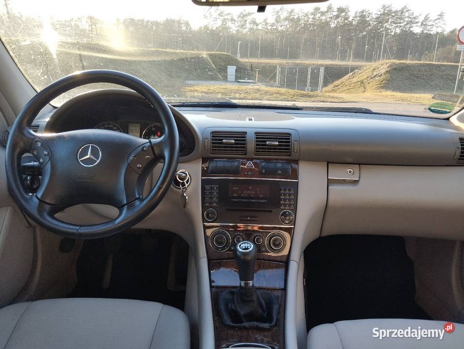 Mercedes w203 22 CDI Lift bez rdzy centralny zamek Klasa C Świnoujście