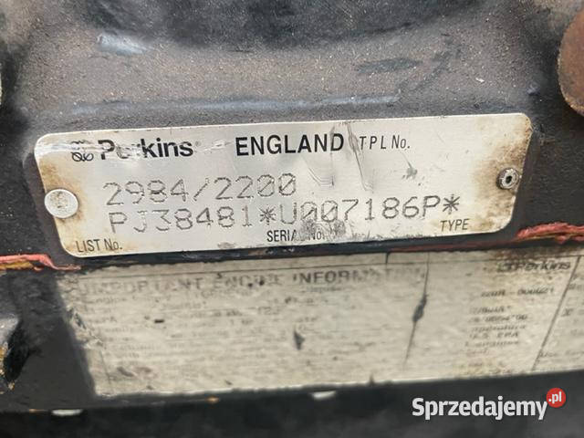 Perkins PJ38481 MOTOR PERKINS 1106DE66TA Jastrzębniki
