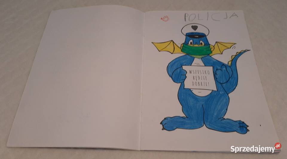 Kolorowanka Policja Wszystko będzie dobrze Czeladź