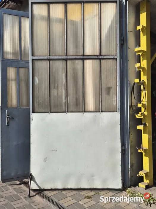 Brama warsztatowa dwuskrzydłowa Pozostałe śląskie sprzedam