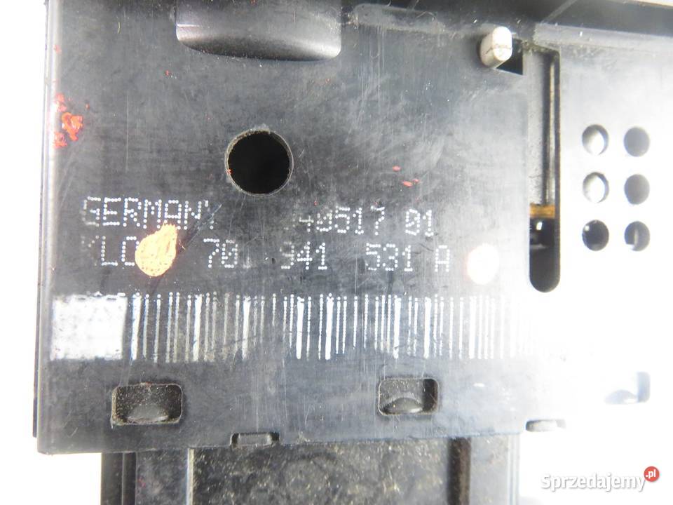 WŁĄCZNIK ŚWIATEŁ VW TRANSPORTER T4 701941531A Czujniki i sterowniki świateł małopolskie