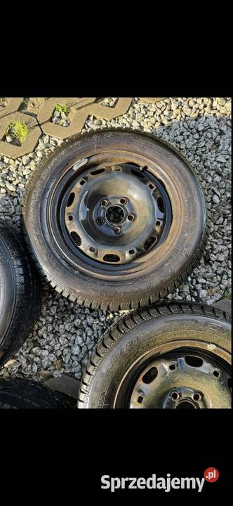 Felgi 5x100 opony zimowe 18560 1657014 Fabia Krępiec