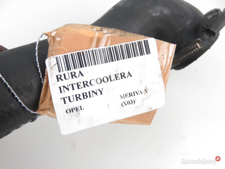 RURA INTERCOOLERA OPEL MERIVA A 17 CDTI 55351859 osobowe małopolskie