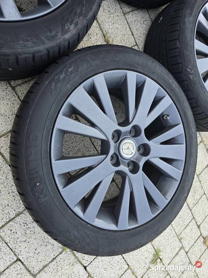 4 felgi aluminiowe ALU r17 7jx17 et60 5x1143 Legnica sprzedam