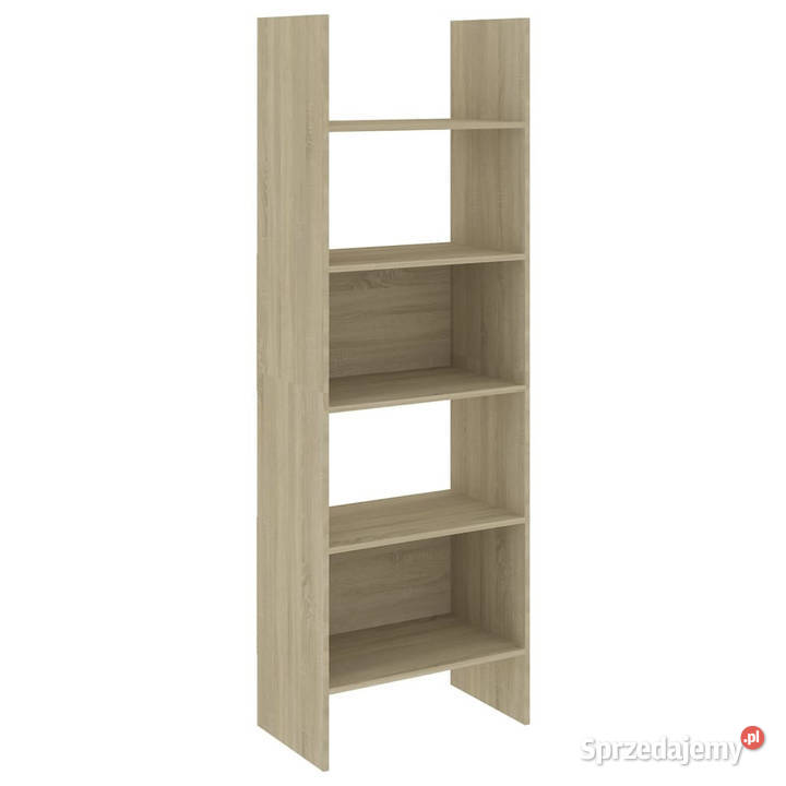 Regał na książki dąb sonoma 60x35x180 WM803410 mazowieckie Warszawa