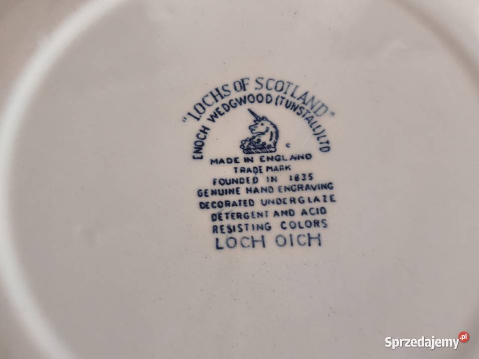 Półmisek angielski Lochs of Scotland Chełm