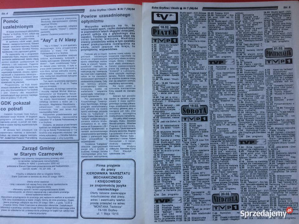 466 Tygodnik Echo Gryfina I Okolic