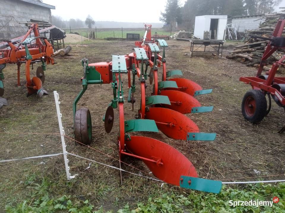 Pług kverneland ab 4 skibowy na resorze zmienna mazowieckie Nasielsk sprzedam