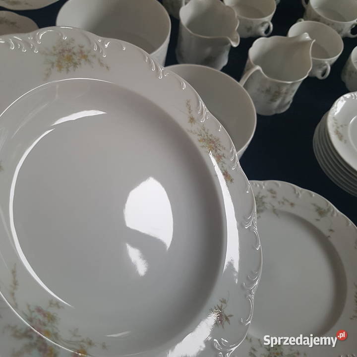 Rosenthal Monbijou Grune Gruene Ranke porcelana Zastawa stołowa Warszawa