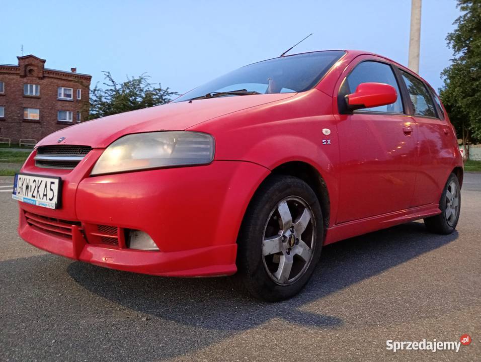 Chevrolet Kalos 14 16V SPORT LPG DO 2033 ROKU 266165km pomorskie Prabuty