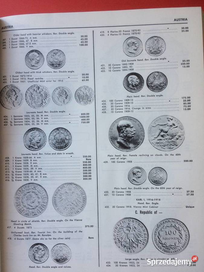 2850 Monety Złote Świata Antykwariat Szczecin