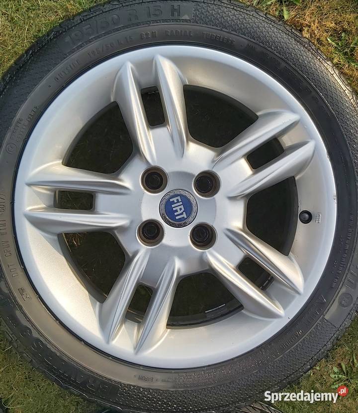 Komplet felg 15 4x98 z oponami Średnica 15" Czechowice-Dziedzice sprzedam