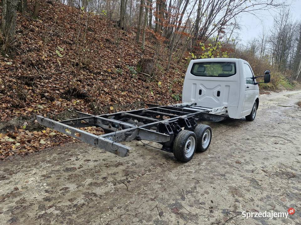 Volkswagen Vw T5 Lift 20 tdi 3 osie alko rama dolnośląskie Nowy Waliszów