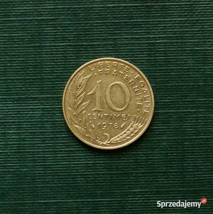 Francja 10 centymów 1978r Gliwice