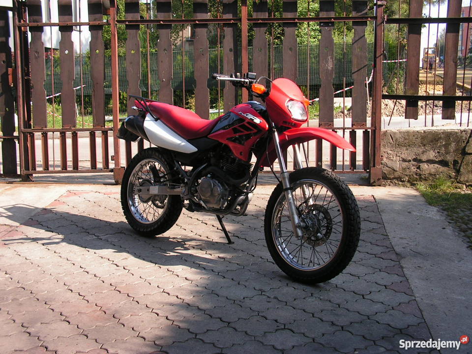 HONDA XR 125 varadero yamaha xt dt wr 2003r katB Bielsko-Biała