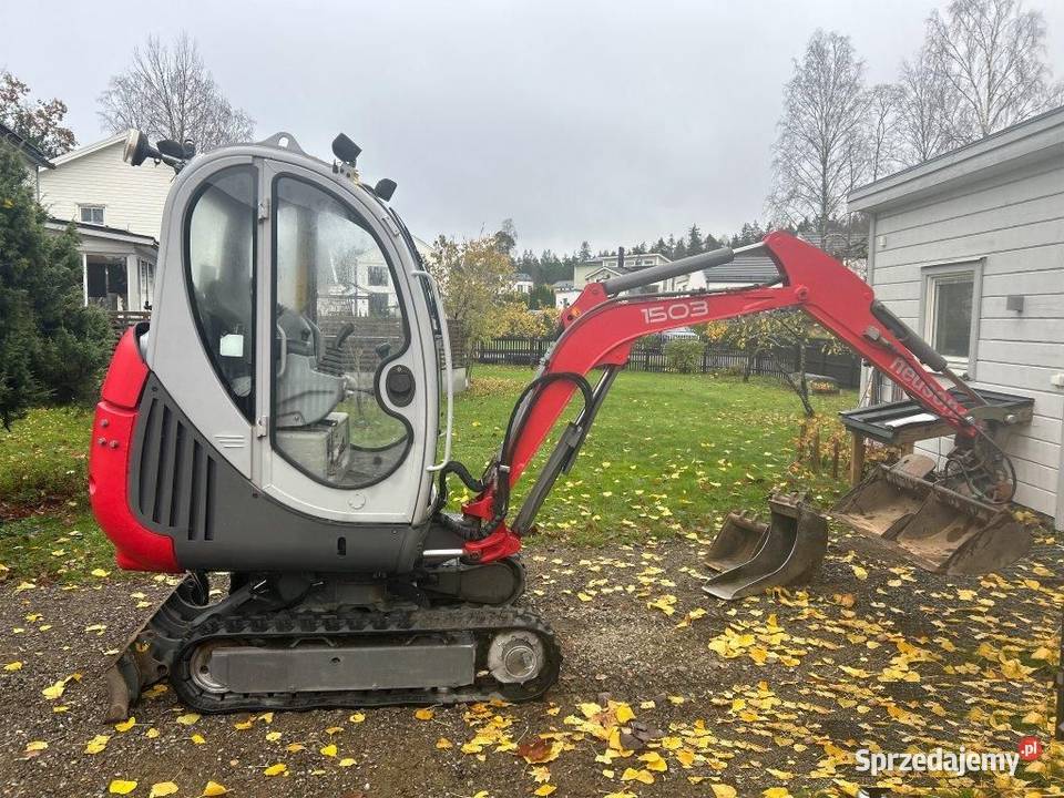 Koparka minikoparka Neuson Wacker 1503 17tony małopolskie