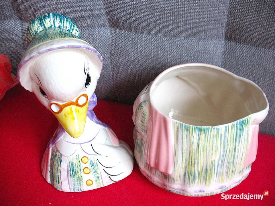 Matka Gęś pojemnik w stylu vintage 28 Wyposażenie wnętrz Siedlce