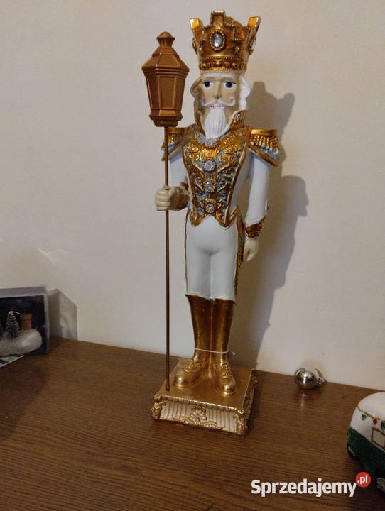 Dziadek do orzechów złoty Krzesin