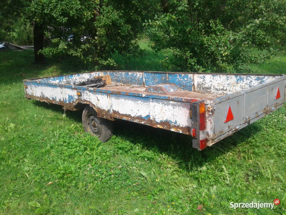 Przyczepa Przyczepka Laweta 38m ALBE BERNDES Burtowe i plandeki Skawina