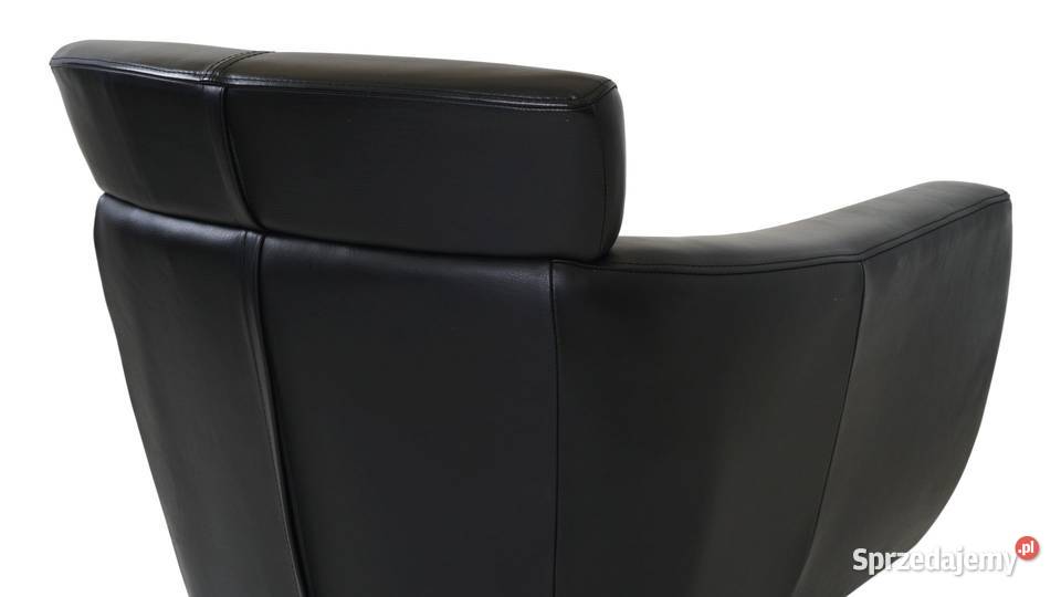 Fotel Obrotowy Wygodny Skóra naturalna Warszawa