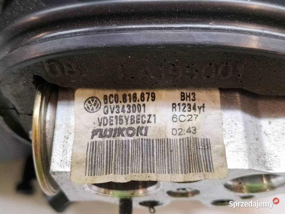 NAGRZEWNICA 6Q1820303C Skoda Fabia III 2014