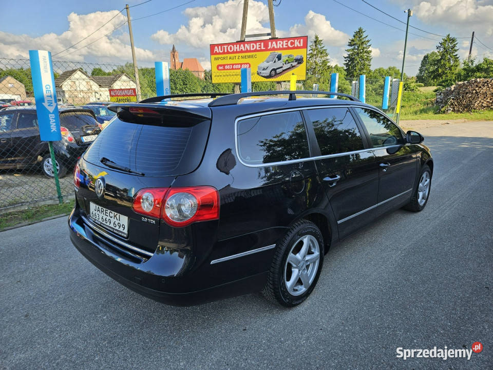 Volkswagen Passat Opłacony Zdrowy Zadbany czarny Kisielice