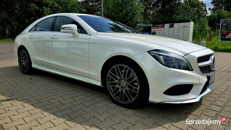 Mercedes CLS 350 Piękny CLS 350d 4 Matic Salon światła do jazdy dziennej Mercedes-Benz Karczew