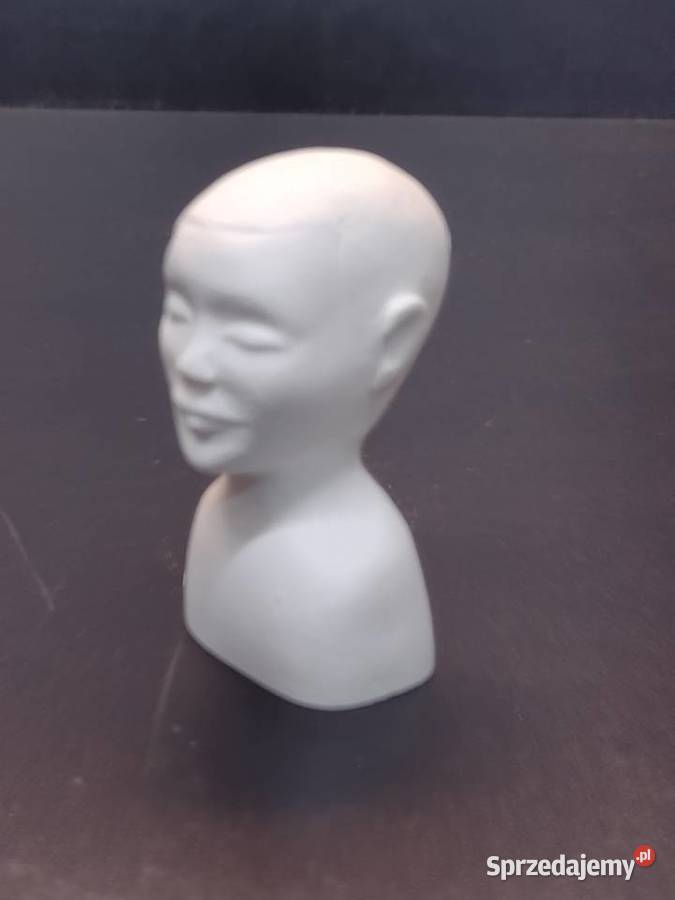 Popiersie gipsowe Główka głowa do utwardzania Gdańsk