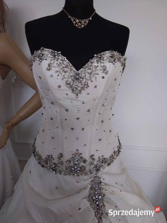 Sprzedam suknię ślubną rozmiar 3640 Białystok sprzedam