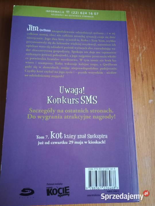 Kot który bawił się w listonosza L Jackson Braun Pozostałe łódzkie Łódź