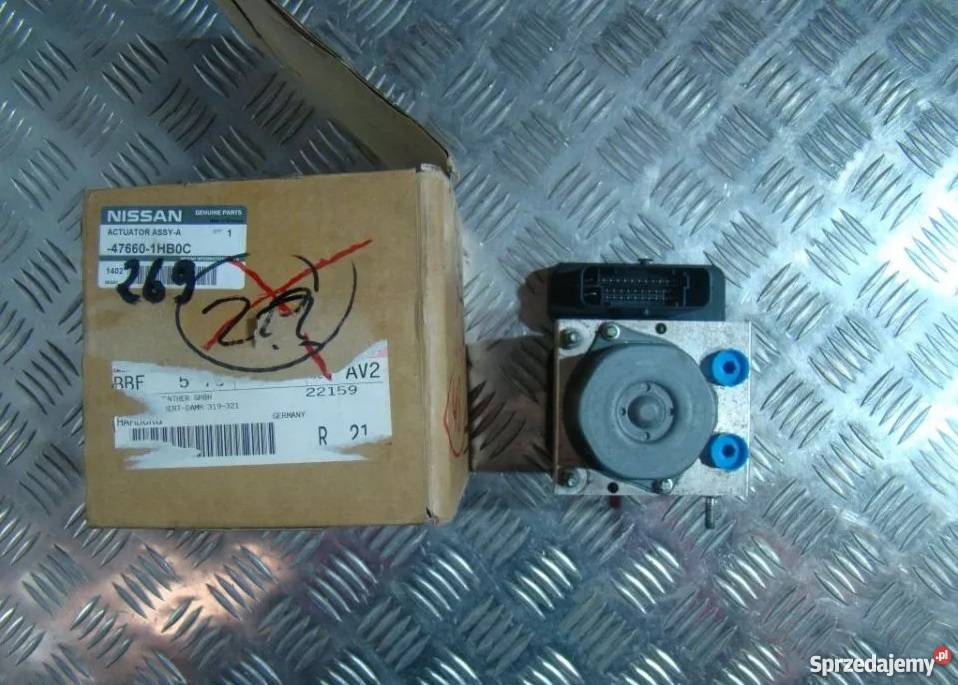 NISSAN MICRA K13 POMPA ABS NOWA ORYGINAŁ Pozostałe Nowy Tomyśl