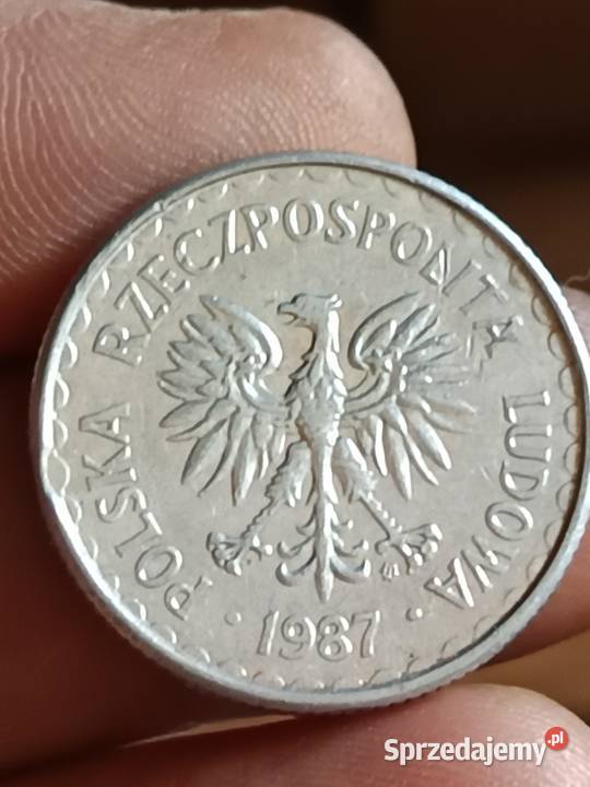 Sprzedam monetę 1 zl 197 odkrój blachy Chełm