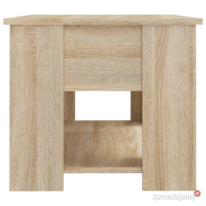 Stolik kawowy dąb sonoma 79x49x41 materiał mazowieckie Warszawa