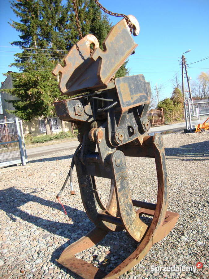 chwytak do drewna kłód bali chwytak leśny Czaplinek