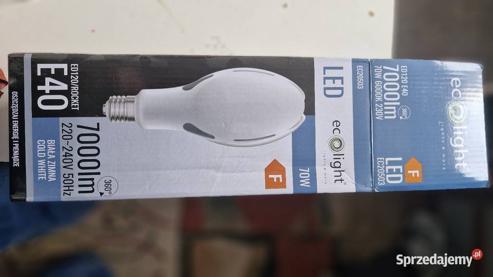 Lampa uliczna led 70w możliwość montażu