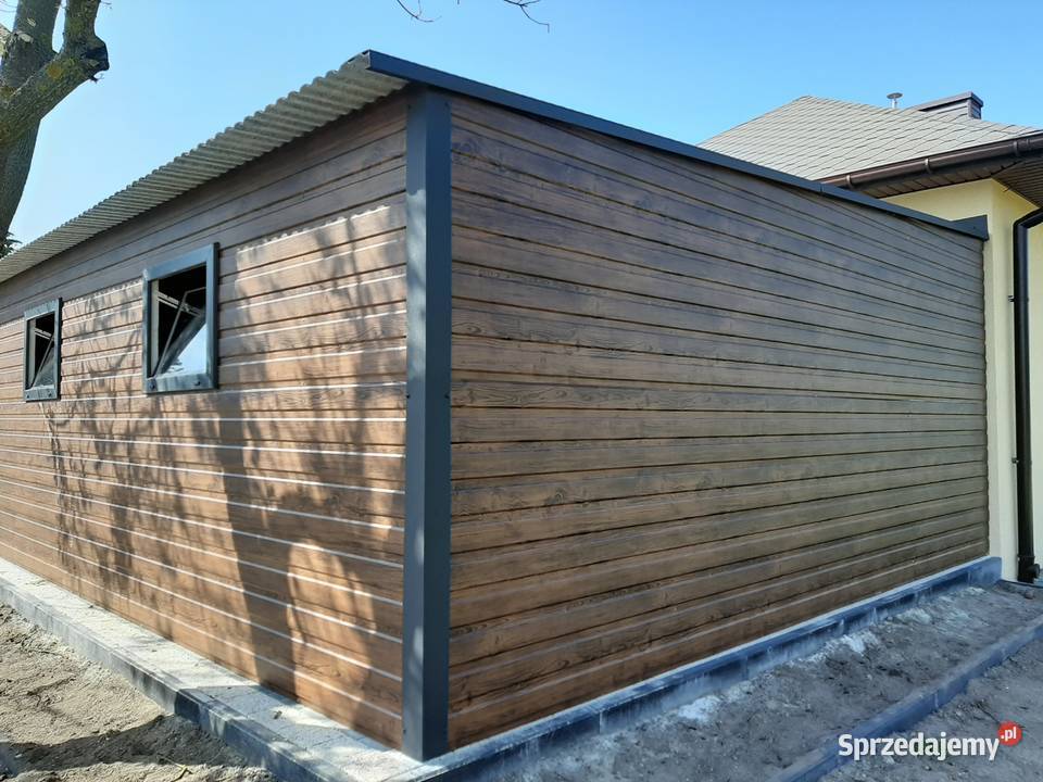 Garaż Blaszany Drewnopodobny Brama Furtka Garaże podkarpackie