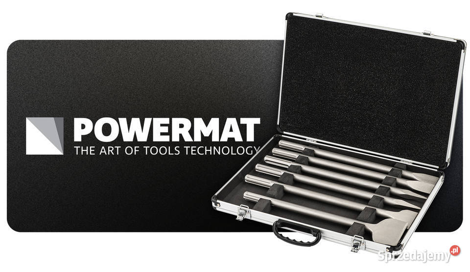 zestaw dłut sds 6 płaskie dłuto fo betonu PMZD6T Katowice