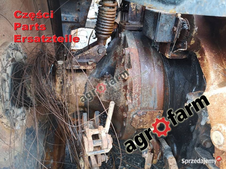 Fendt 718 części skrzynia biegów most przedni Byków