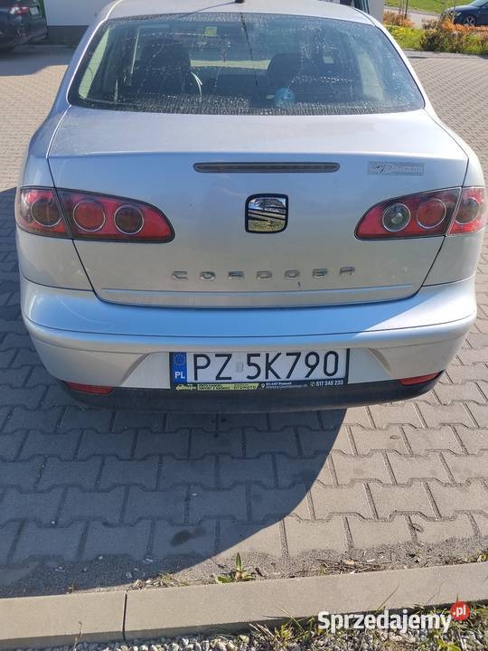 Seat Cordoba Sedan 16 MPI 105 w w 2024 centralny zamek Poznań
