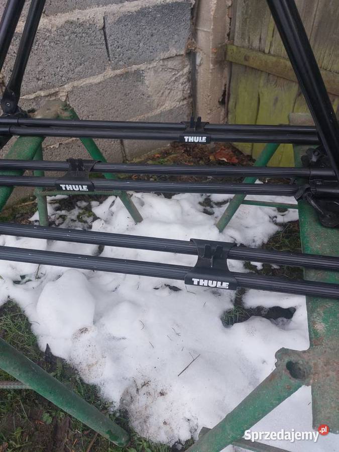 3 Bagażniki Rowerowe THULE na Dach Samochodu dolnośląskie Zagrodno sprzedam