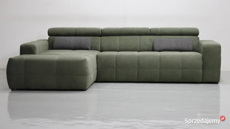 TBA DESIGN narożnik regulowane zagłówki sofa Poznań sprzedam