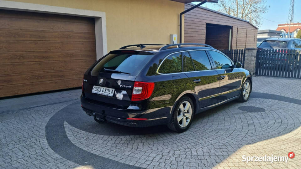 koda Superb DSG Bogate Wyposażenie 140 GWARANCJA czarny Płońsk