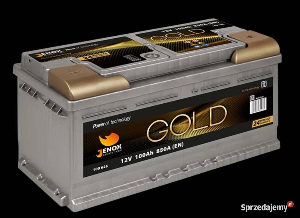 Akumulator Jenox Gold 100Ah 850A R100626 Wałbrzych
