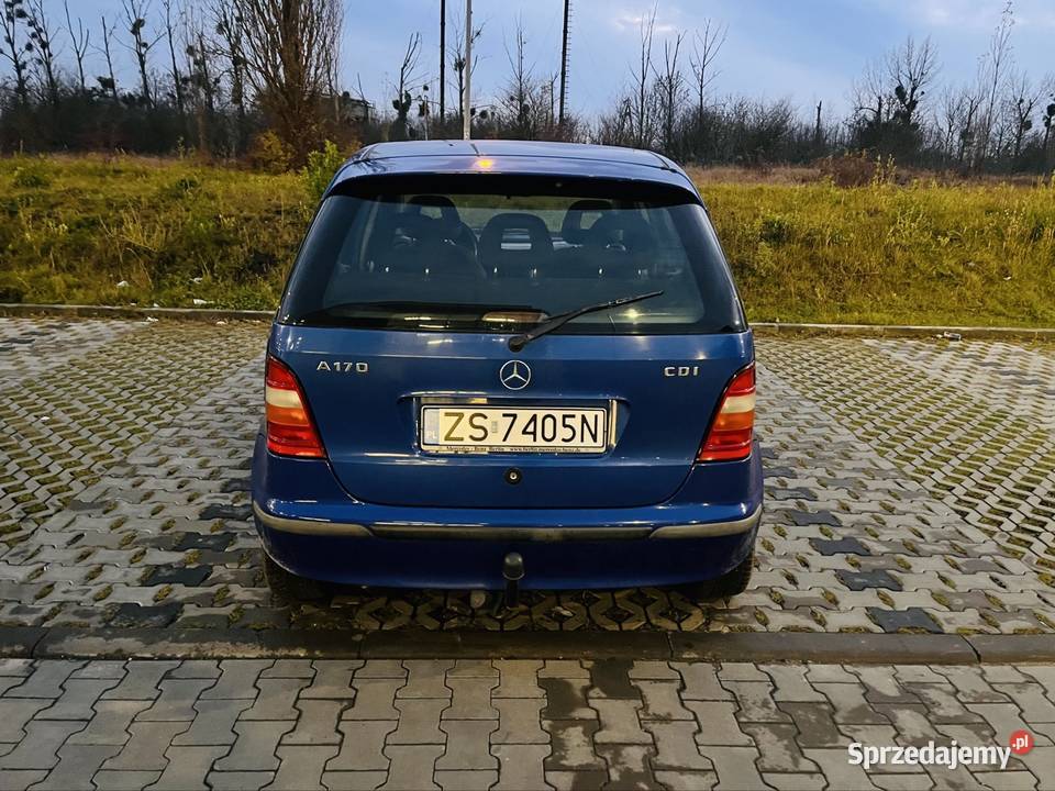 Mercedes A170 diesel elektrochrom. lusterka boczne Klasa A zachodniopomorskie
