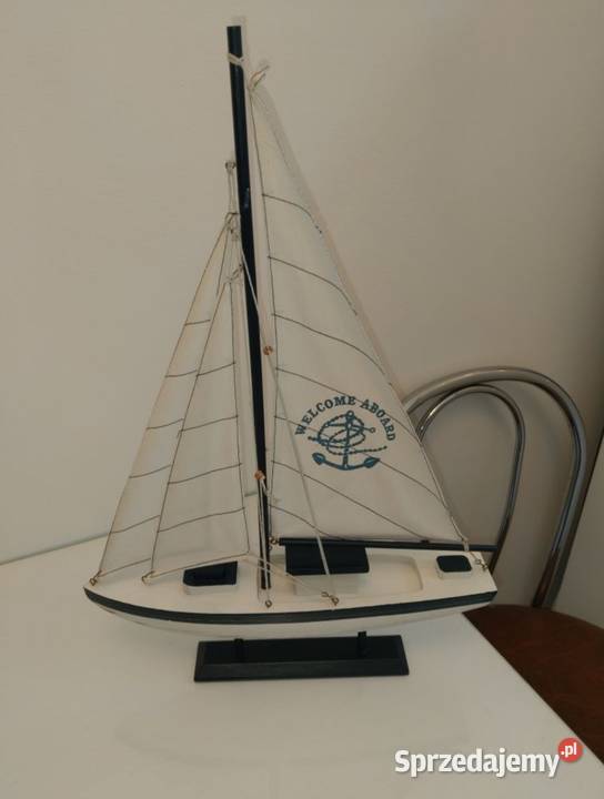 Żaglówka statek Jach yacht dekoracja ozdoba Kołobrzeg sprzedam
